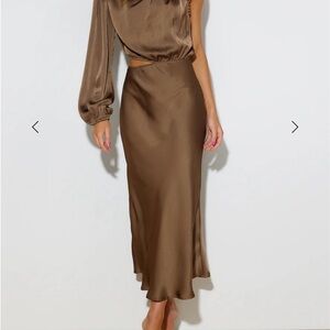 Hello Molly Brown Satin dress